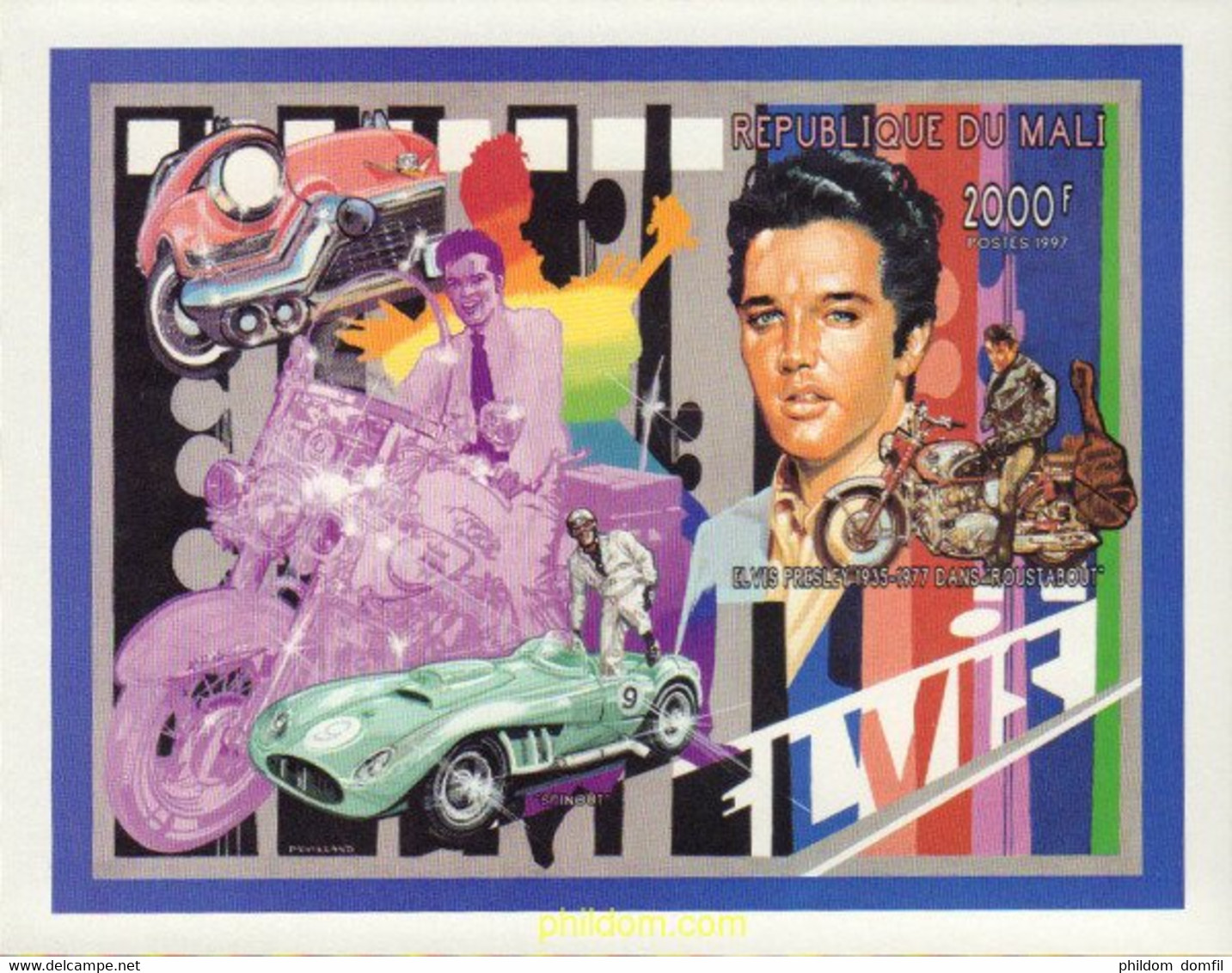 367967 MNH MALI 1997 20 ANIVERSARIO DE LA MUERTE DE ELVIS PRESLEY - Elvis Presley