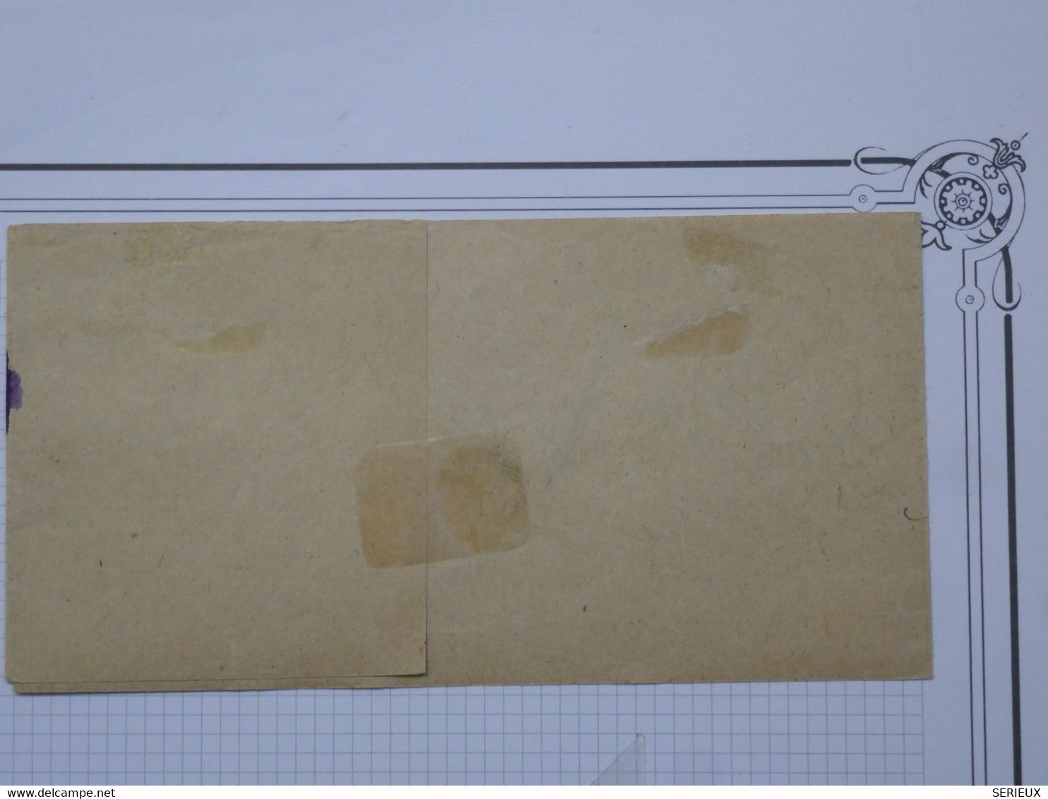 BM14   FRANCE  BELLE  BANDE IMPRIMé RARE   1900 PARIS   +SAGE N°87 +AFFRANCH. PLAISANT ++ - 1876-1878 Sage (Type I)