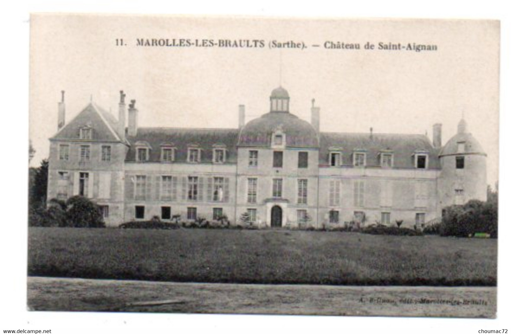 (72) 2282, Marolles Les Braults, Belluau 11, Château Saint-Aignan - Marolles-les-Braults