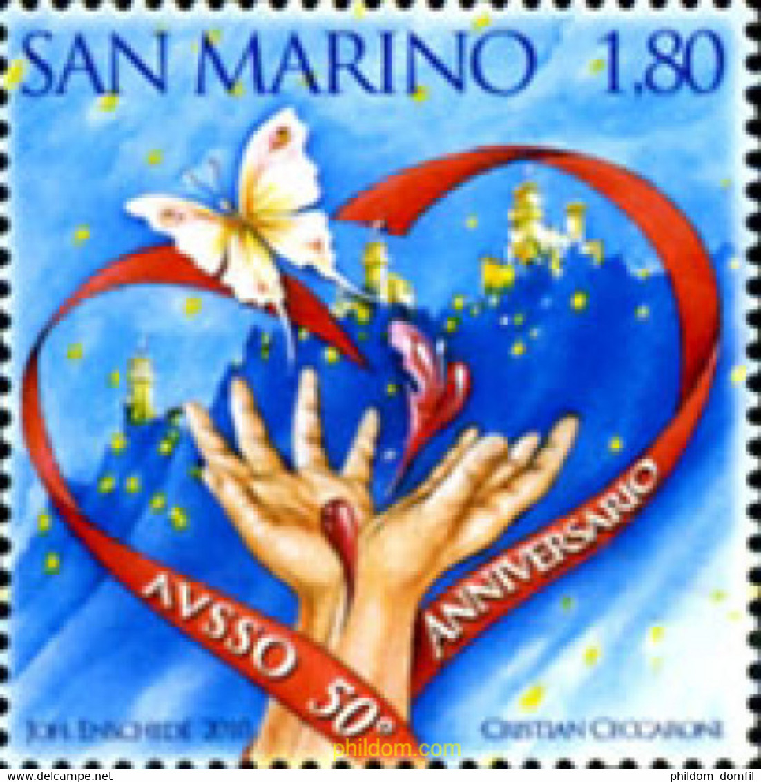 250099 MNH SAN MARINO 2010 - Gebruikt