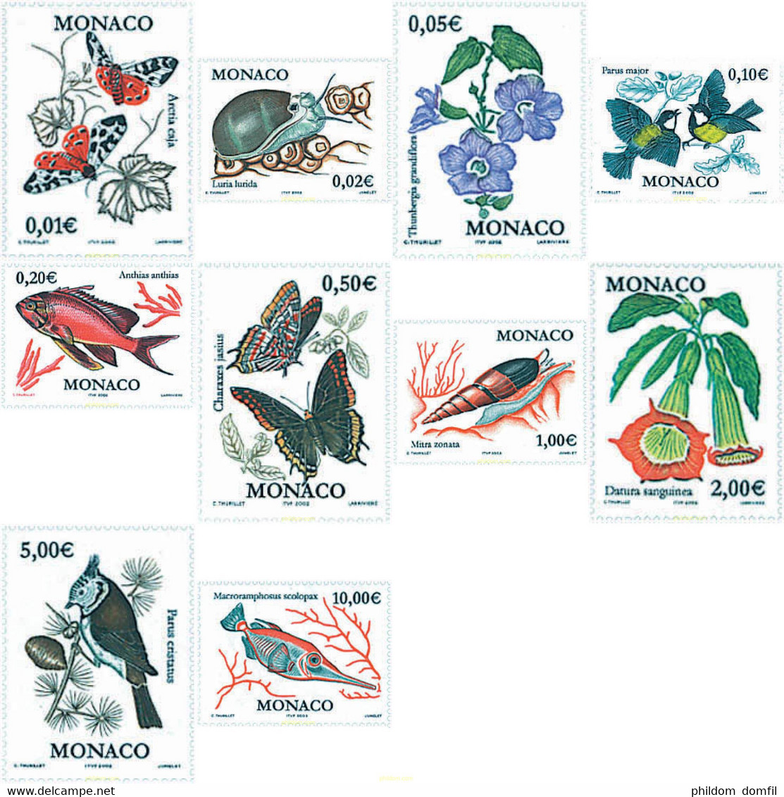 97062 MNH MONACO 2002 NATURALEZA - Otros & Sin Clasificación