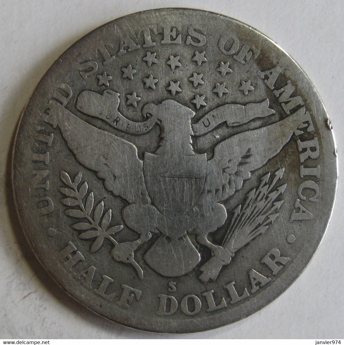 Etats-Unis . Half Dollar 1912 S San Francisco . Barber, En Argent - 1892-1915: Barber