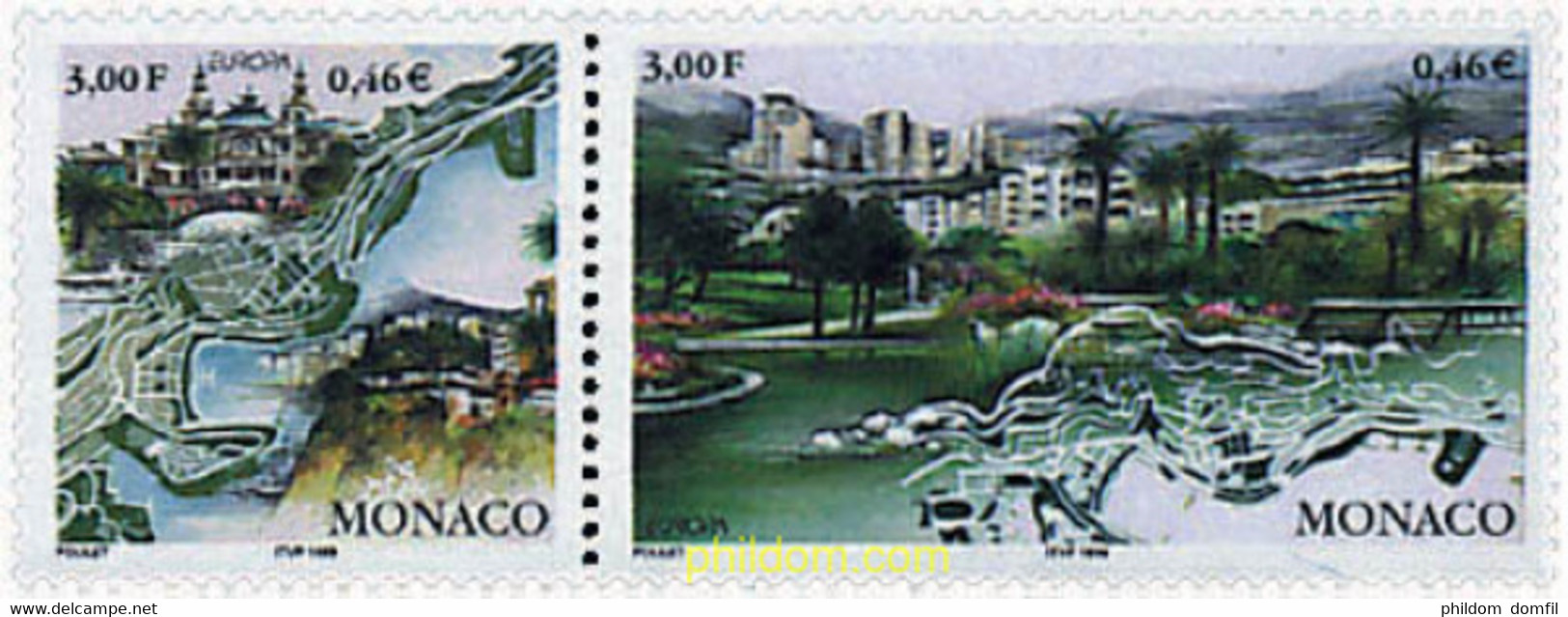 5632 MNH MONACO 1999 EUROPA CEPT. RESERVAS Y PARQUES NATURALES - Other & Unclassified