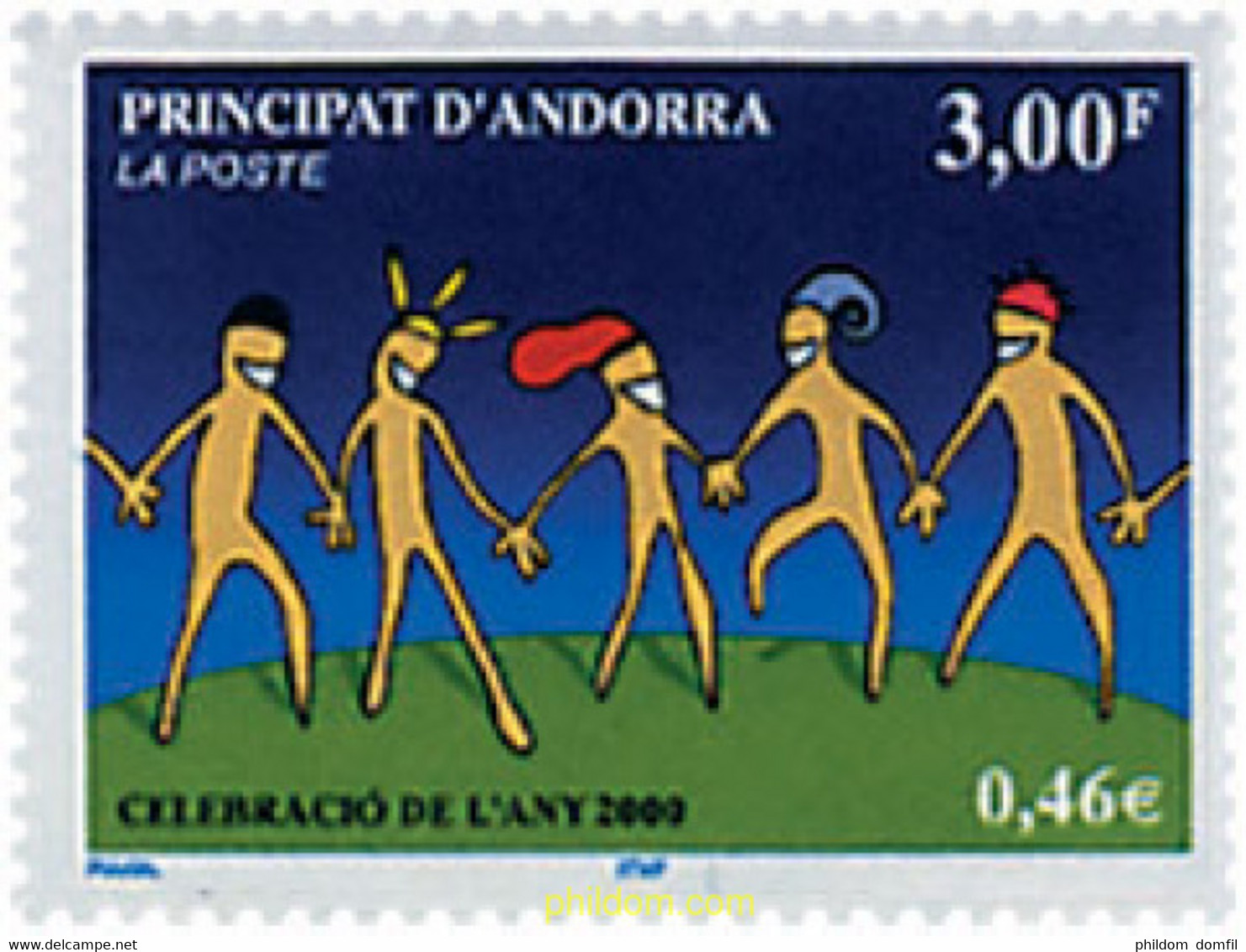 49849 MNH ANDORRA. Admón Francesa 2000 CELEBRACION DEL AÑO 2000 - Verzamelingen