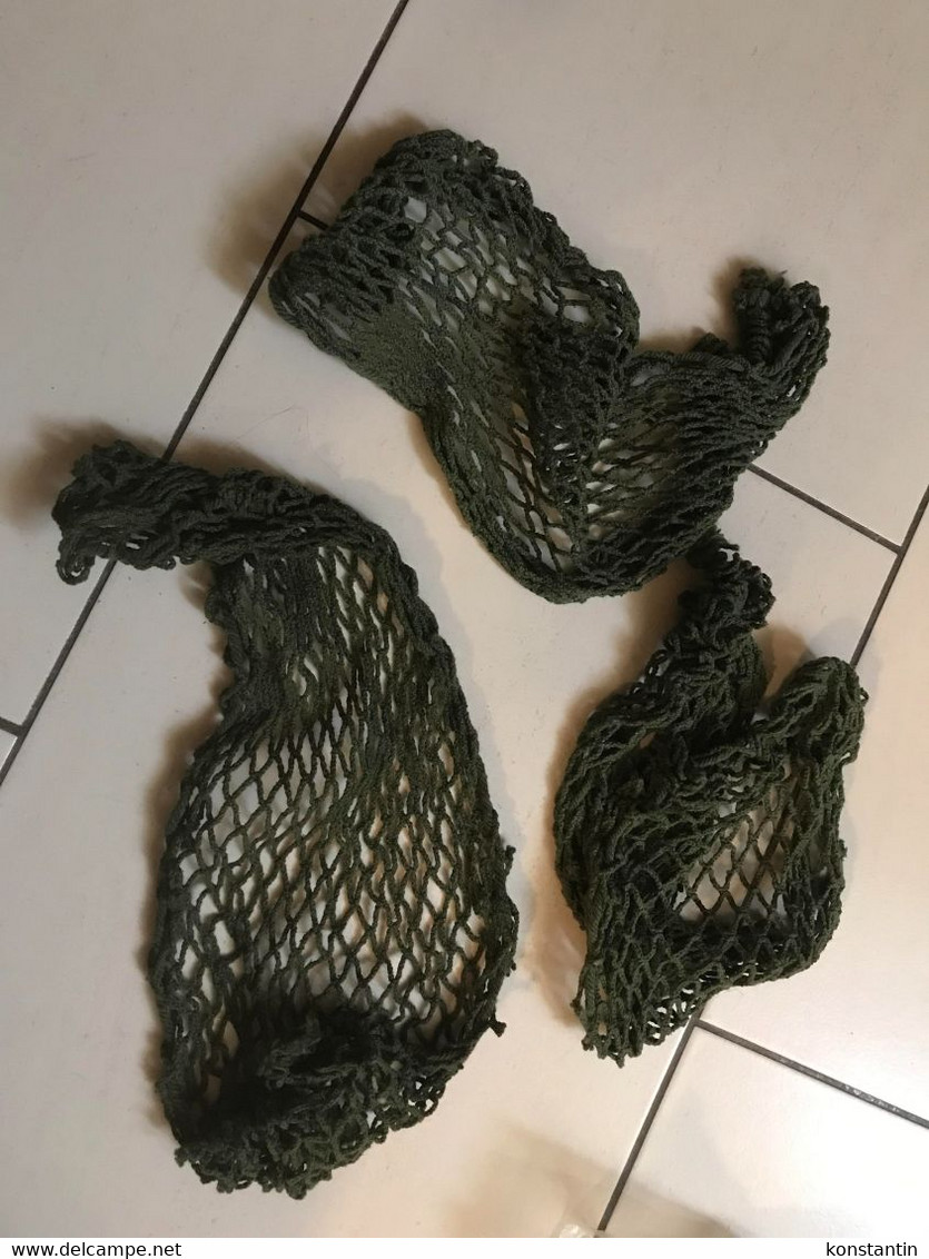 US Or BRITISH ARMY HELMET NETS LOT OF 3 Nets - Casques & Coiffures