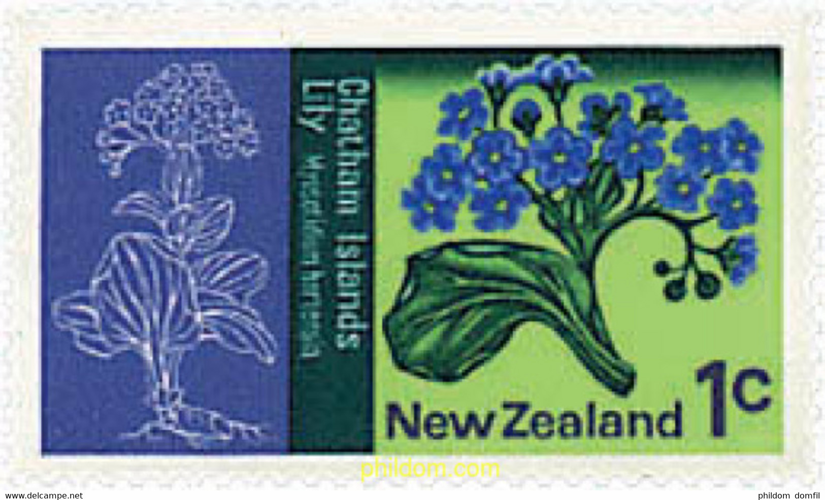 293694 MNH NUEVA ZELANDA 1970 FAUNA Y FLORA DE CHATHAM - Variétés Et Curiosités