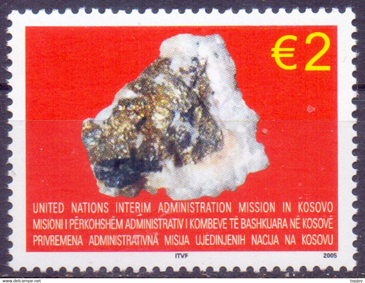 OUN - KOSOVO - MINERALES - STONES - NATURE - **MNH - 2005 - Minéraux