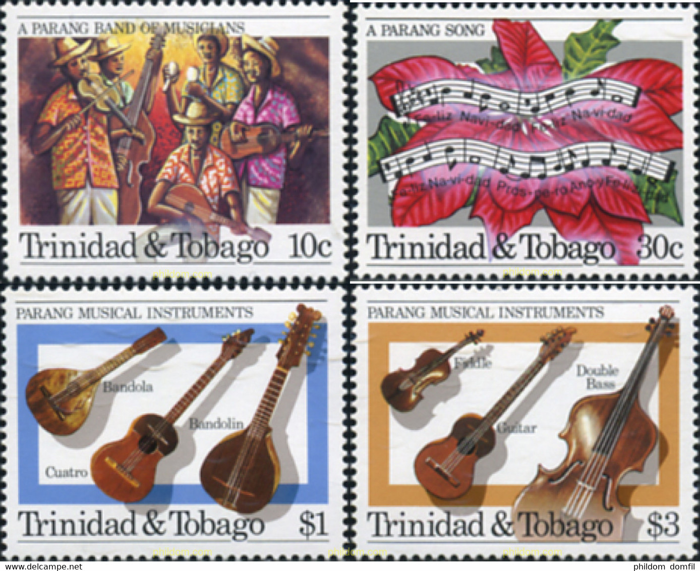 366029 MNH TRINIDAD Y TOBAGO 1984 MUSICA - Trinidad & Tobago (1962-...)