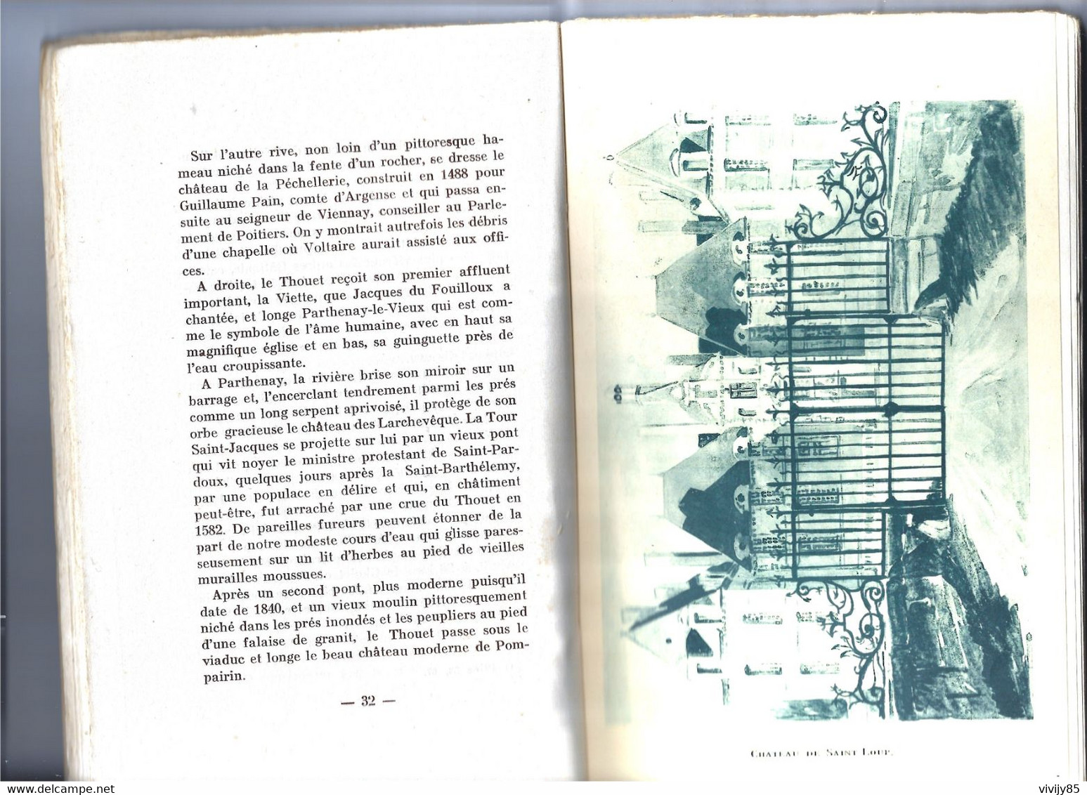 79 - PARTHENAY - Livre Ancien Numéroté De 136 Pages " En Gâtine " De J.R. Colle - 1946 - Edit. Vieux Marais NIORT - Poitou-Charentes