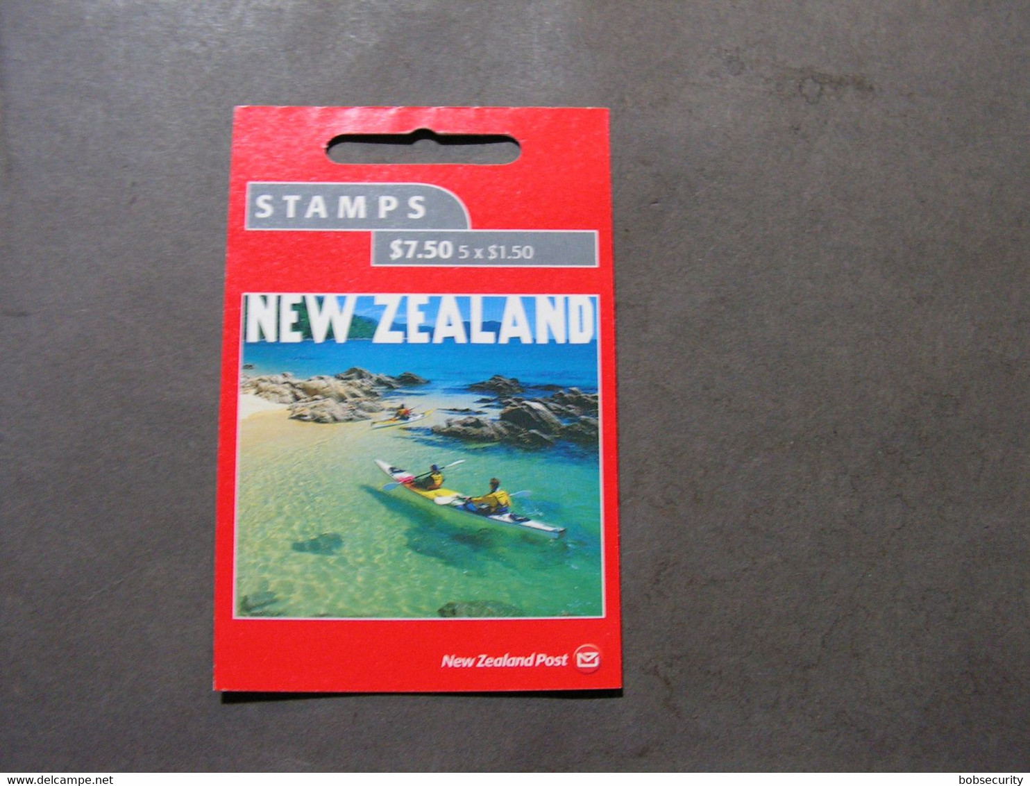 NZ $ 7,50 Booklet - Postzegelboekjes