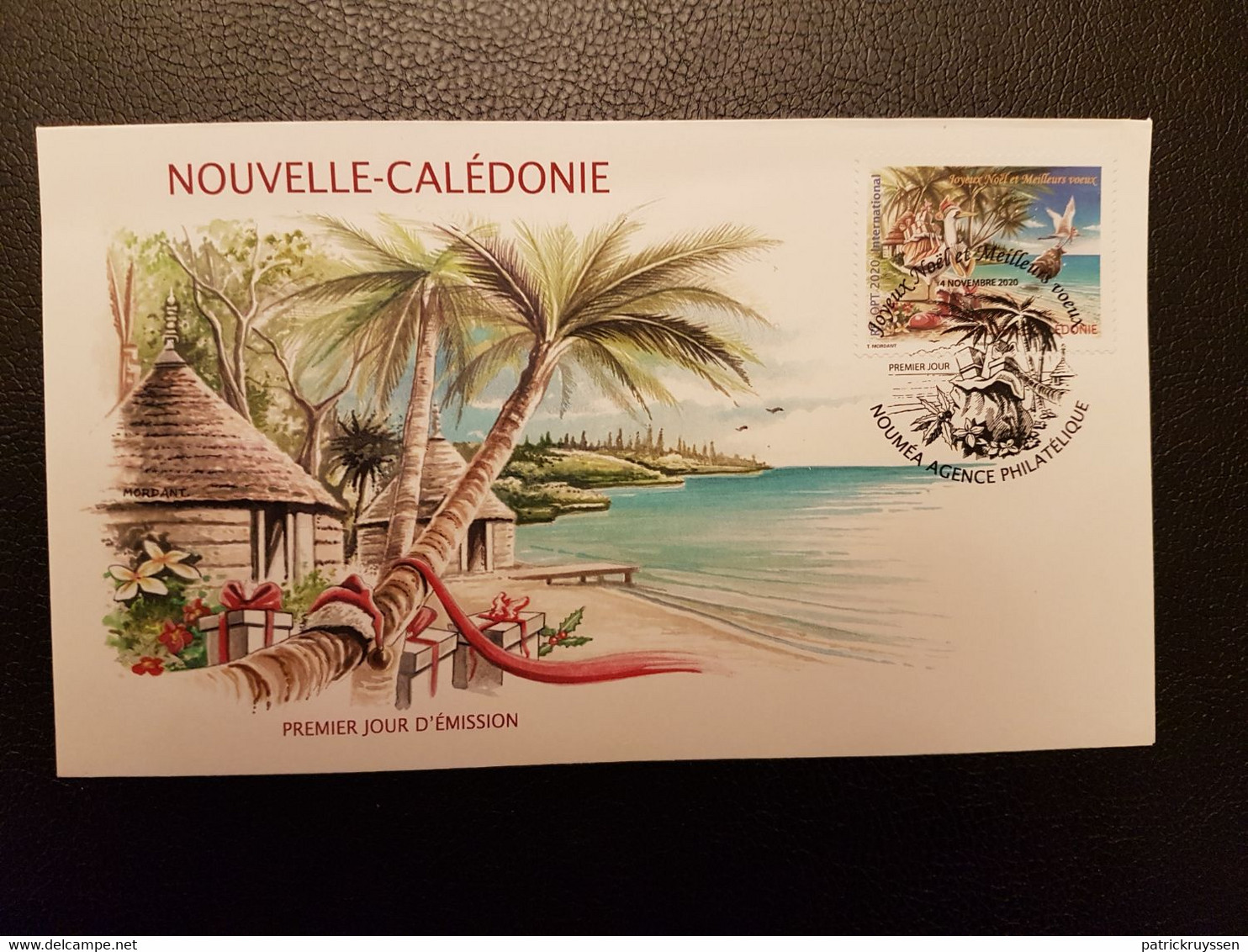 Caledonia 2020 Caledonie Merry Christmas Best Wishes Bird Noel Oiseaux Aves 1v FDC PJ - Neufs