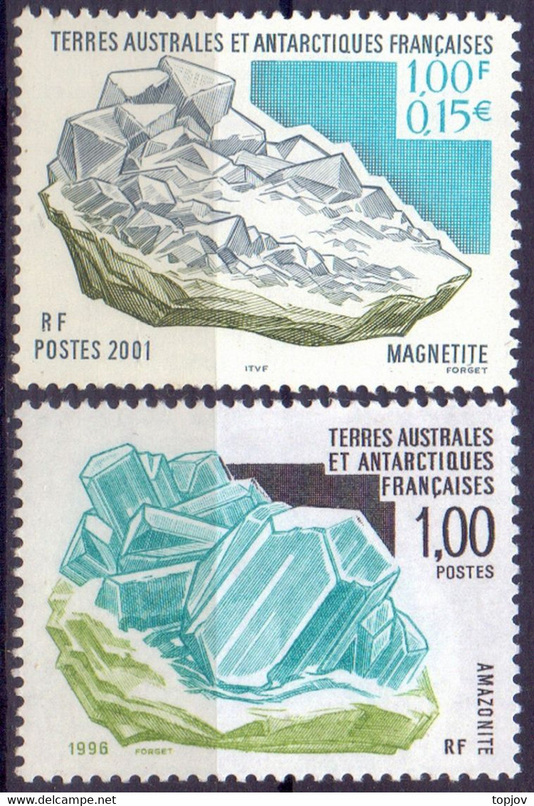 FAAT -  TERRES AUSTRALES - MINERALES - STONES - **MNH - Minéraux