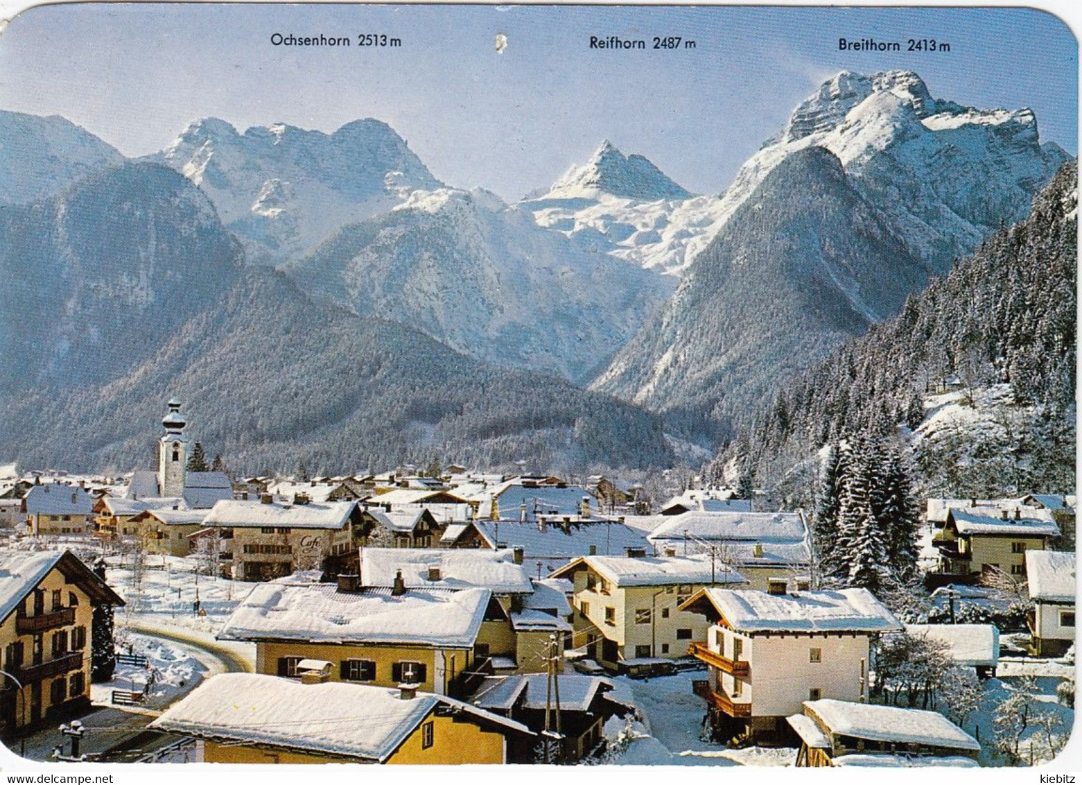 SBG-Lofer - Ansicht Steinberge  Gelaufen 1982 - Lofer