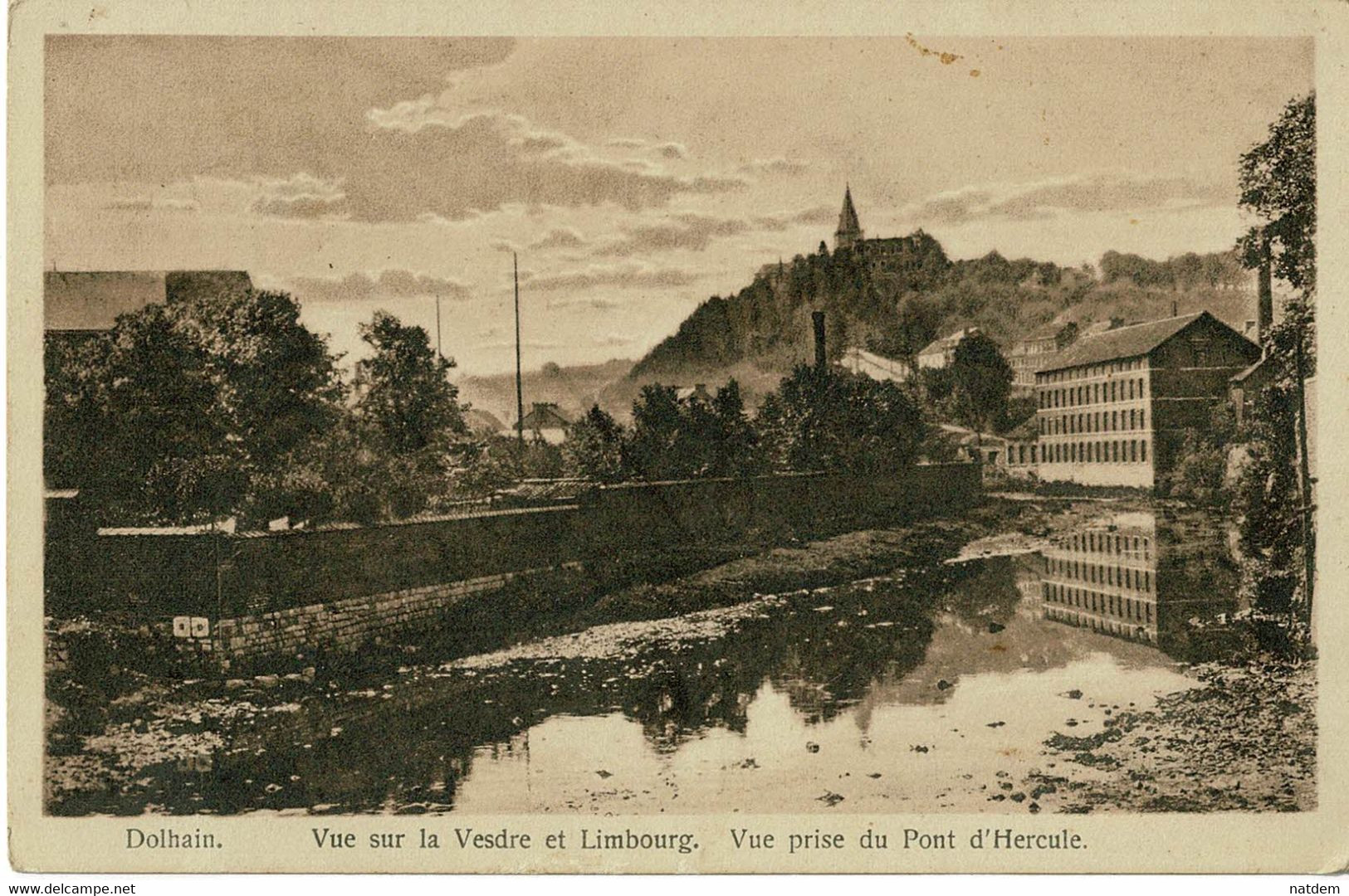 DOLHAIN, Limbourg, Vue Sur La Vesdre Et Limbourg, Vue Prise Du Pont D'Hercule - Limbourg