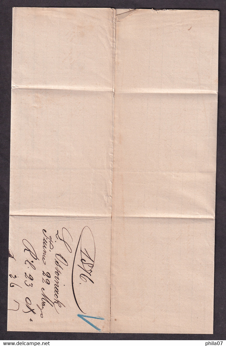 Croatia Until 1918 - Letter With Complete Content Sent From Rijeka To Trieste 02.03. 1877. / 5 Scans - Non Classificati