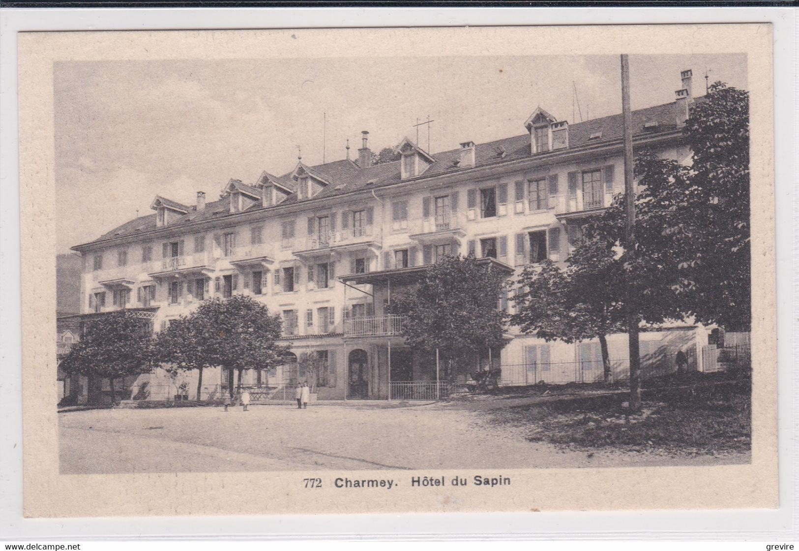 Charmey, Hôtel Du Sapin - Charmey