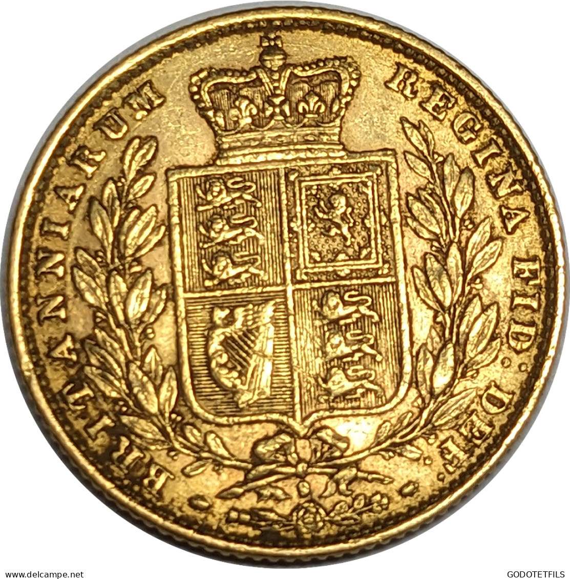 Australie-Souverain Victoria 1871 - Sydney - 1 Sovereign