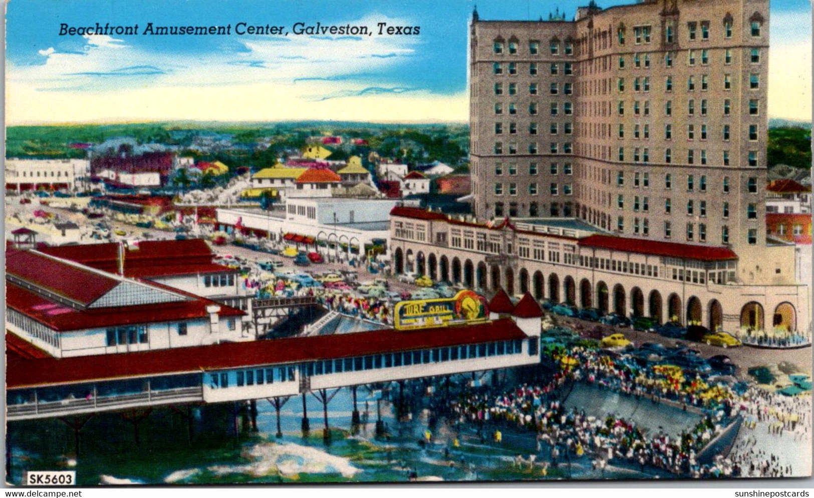 Texas Galveston Beach Front Amusement Center - Galveston