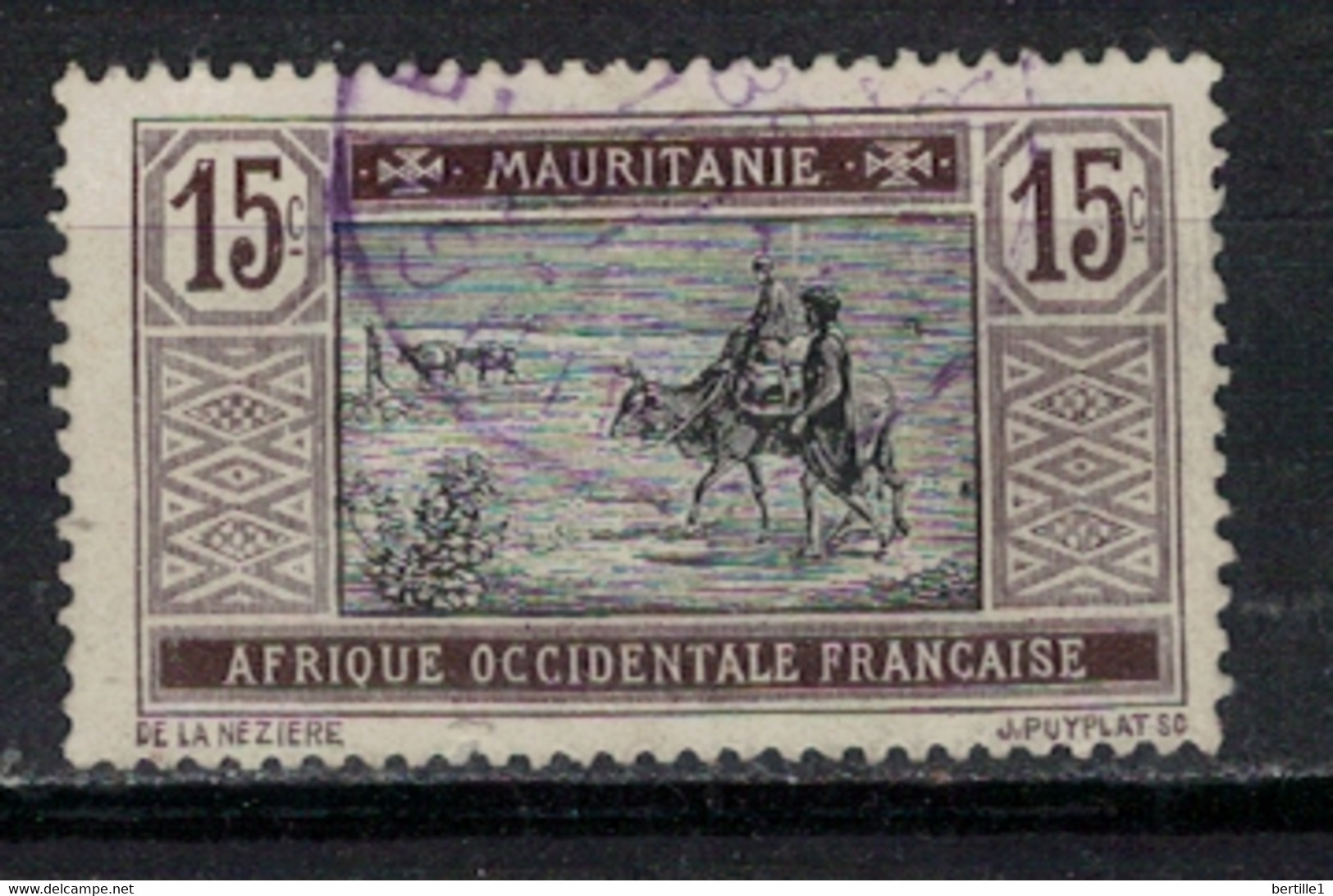 MAURITANIE           N°  YVERT 22 OBLITERE     ( OB    05/ 60 ) - Used Stamps