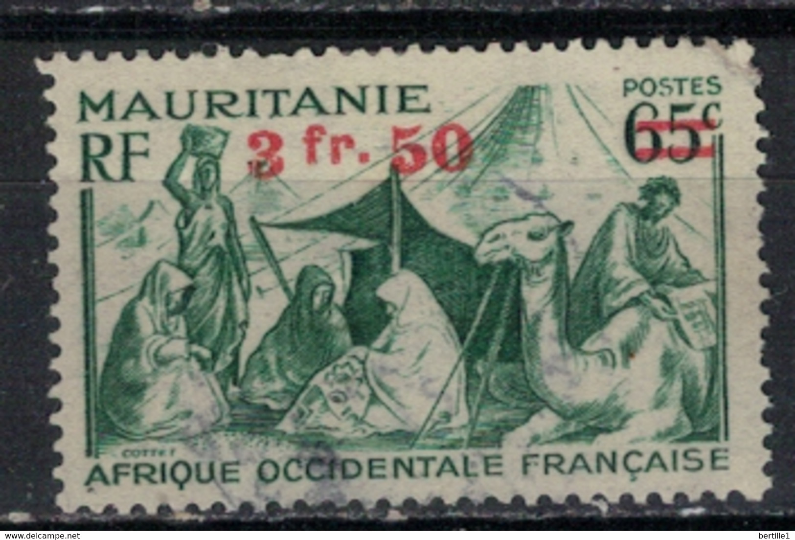MAURITANIE           N°  YVERT 133 OBLITERE     ( OB    05/ 60 ) - Used Stamps