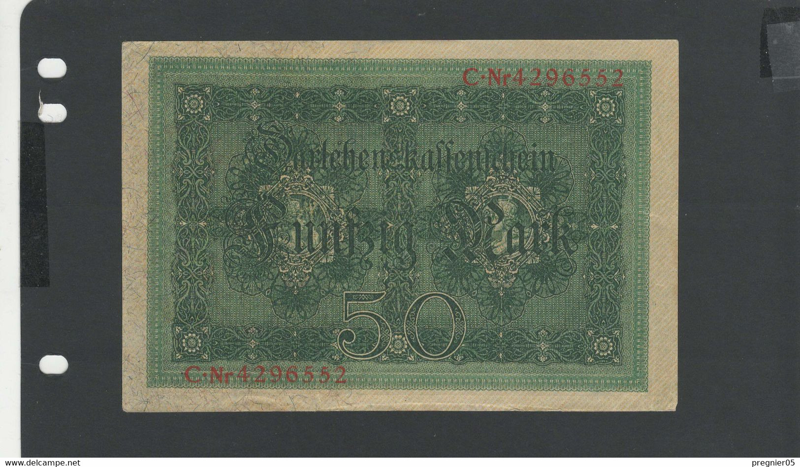 ALLEMAGNE - Billet 50 Mark 1914 SUP-/XF- Pick-049b § C.4296552 - 50 Mark