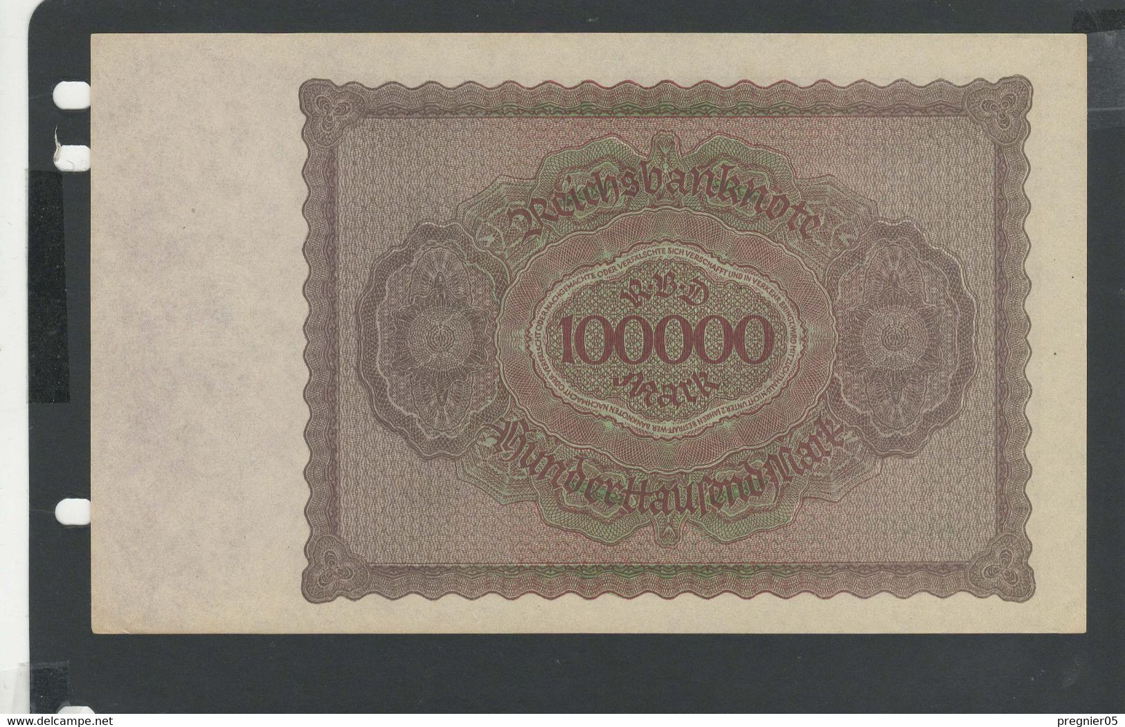 ALLEMAGNE - Billet 100000 Mark 1923 PrNEUF/AUNC Pick-083c - 100000 Mark