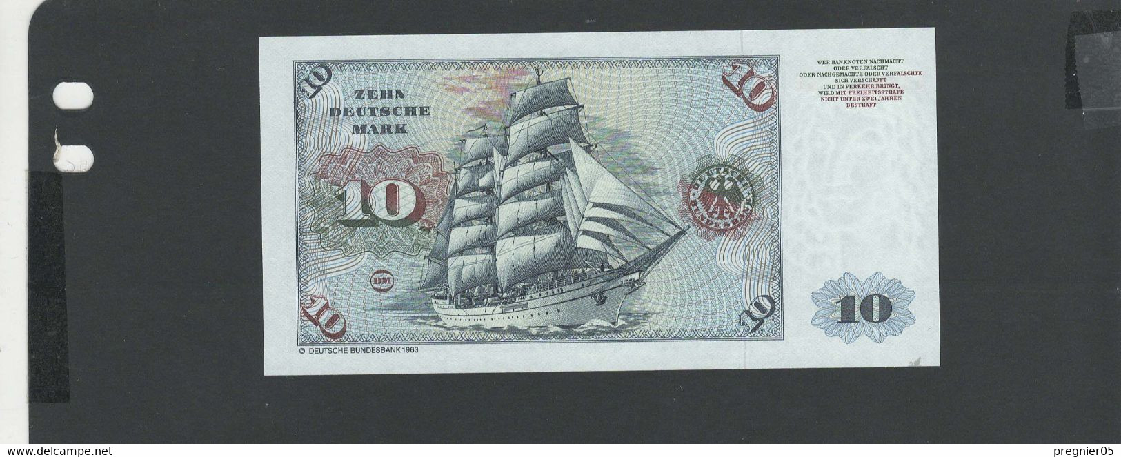 ALLEMAGNE RFA - Billet 10 Mark 1980 NEUF/UNC Pick-31d - 10 Deutsche Mark