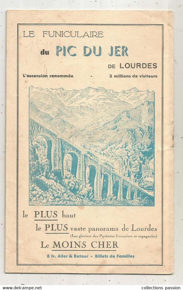 JC,  Programme , Grande Fête Du COSTUME PYRENEEN, Argeles Gazost , Casino Du Parc, 1937, 14 Pages ,frais Fr 3.35 E - Programs