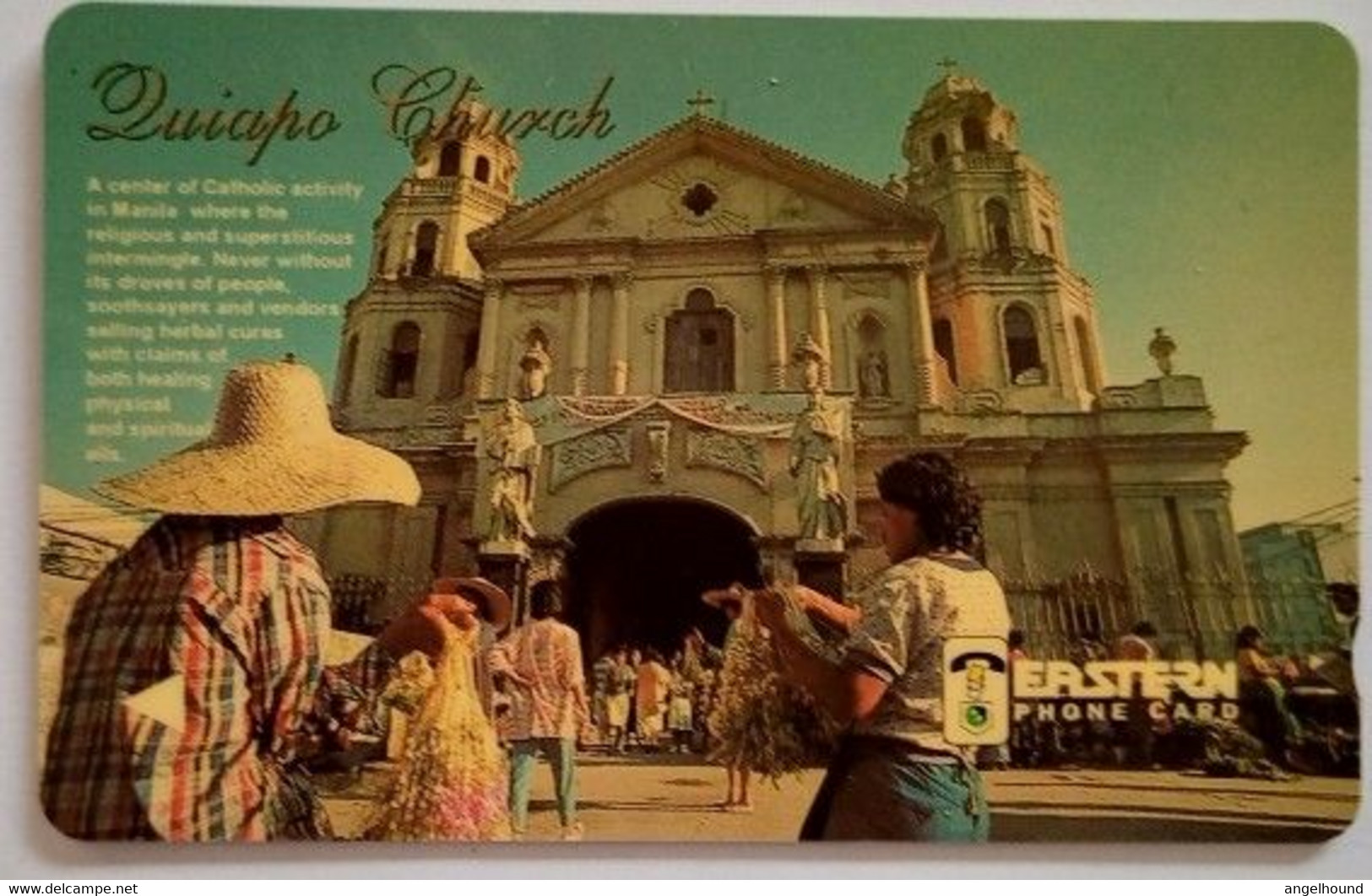 Philippines Eastern Telecoms 150 Units 93PETF " Quiapo Church " - Filipinas