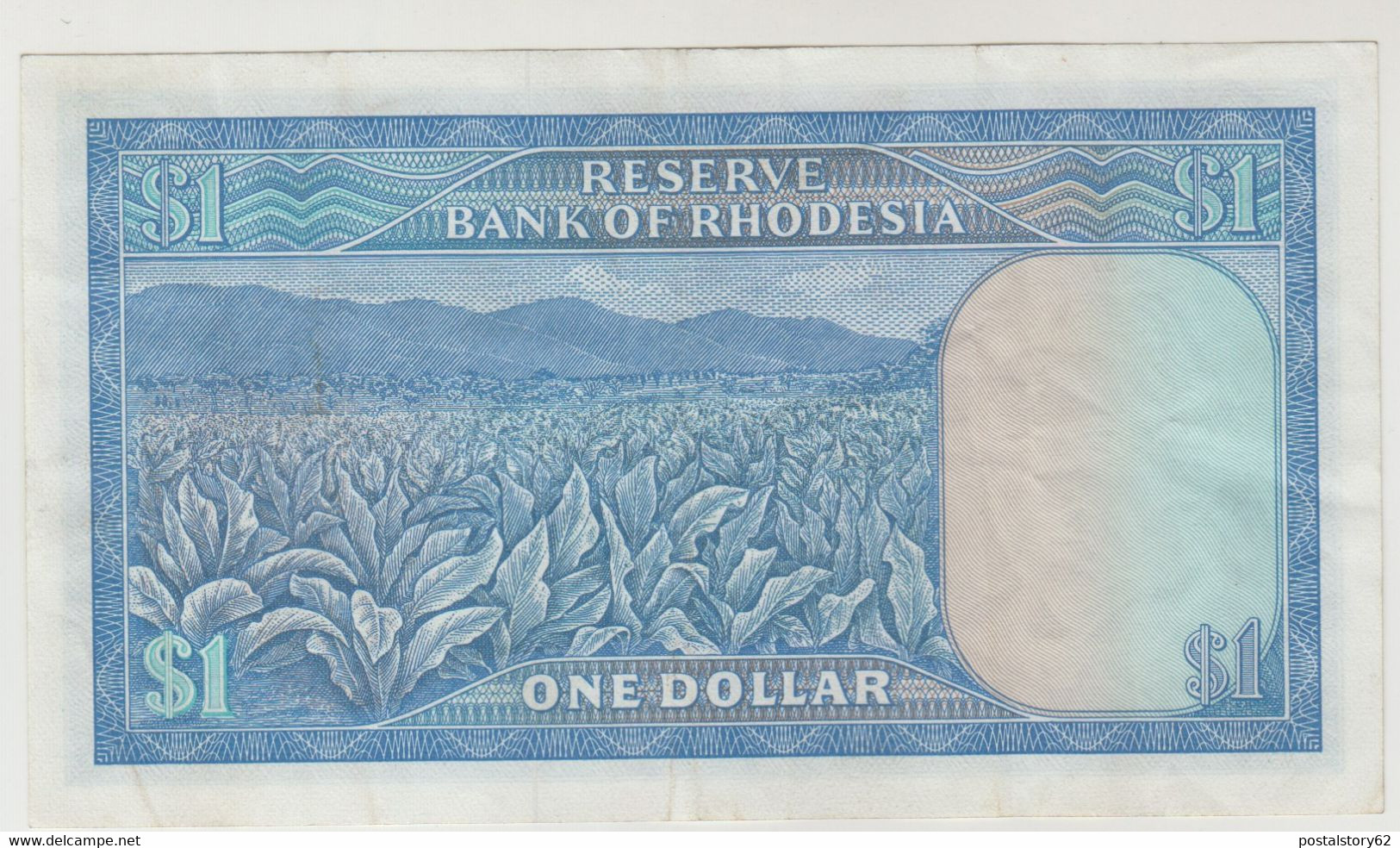 Reserve Bank Of Rhodesia  - One Dollar  - 18/08/1971 Pick 30a Firma Nhb Bruce - Rhodesië