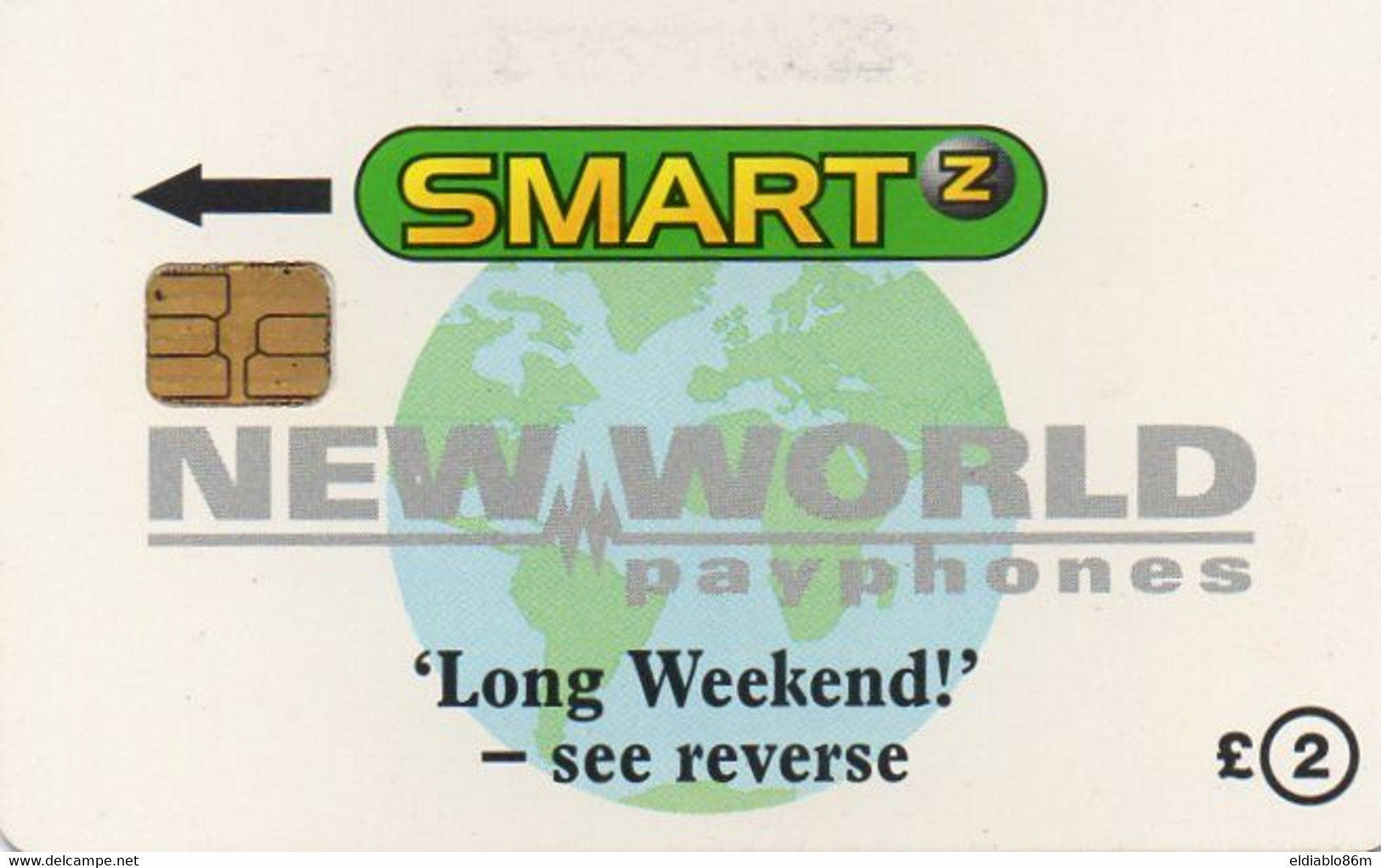 UNITED KINGDOM - CHIP CARD - NWP/SMARTZ - NEW WORLD - Da Identificare