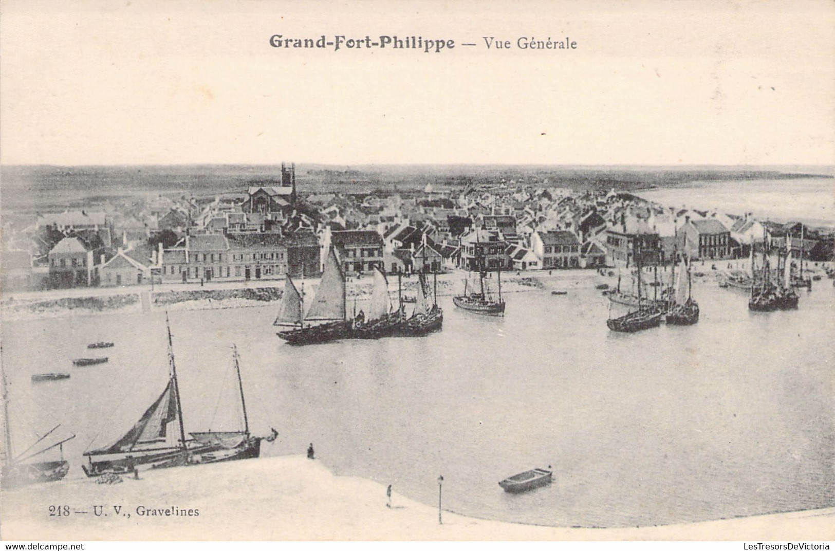 CPA - FRANCE - 59 - GRAND FORT PHILIPPE - Vue Générale - UV Gravelines - Other & Unclassified