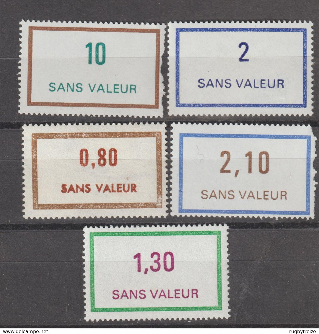 6054 Lot De 5 Timbres FICTIF SANS VALEUR - NEUF - Fictifs