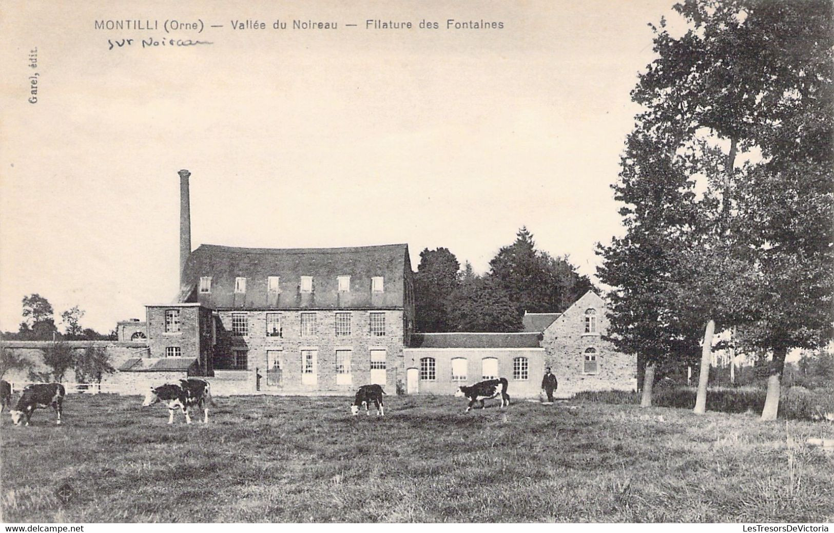 CPA - FRANCE - 61 - MONTILLI - Vallée Du Noireau - Filature Des Fontaines - Garel édit - Autres & Non Classés