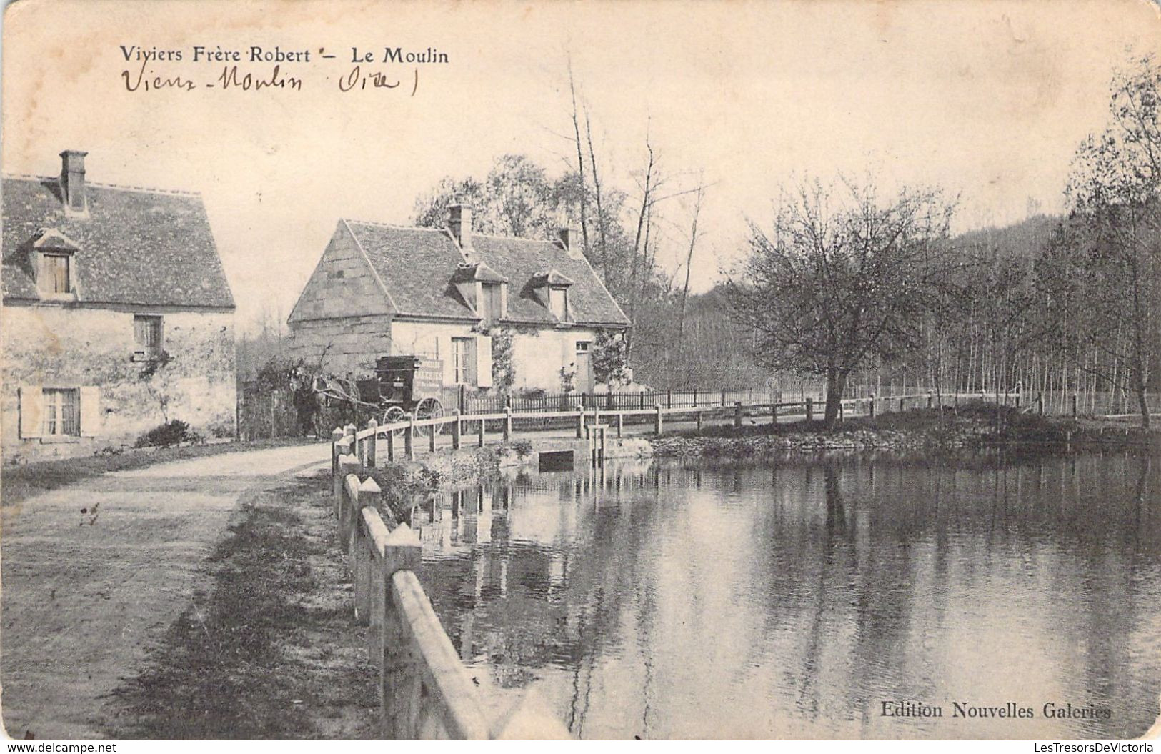 CPA - FRANCE - 60 - VIVIERS FRERE ROBERT - Le Moulin - Edition Nouvelles Galeries - Other & Unclassified