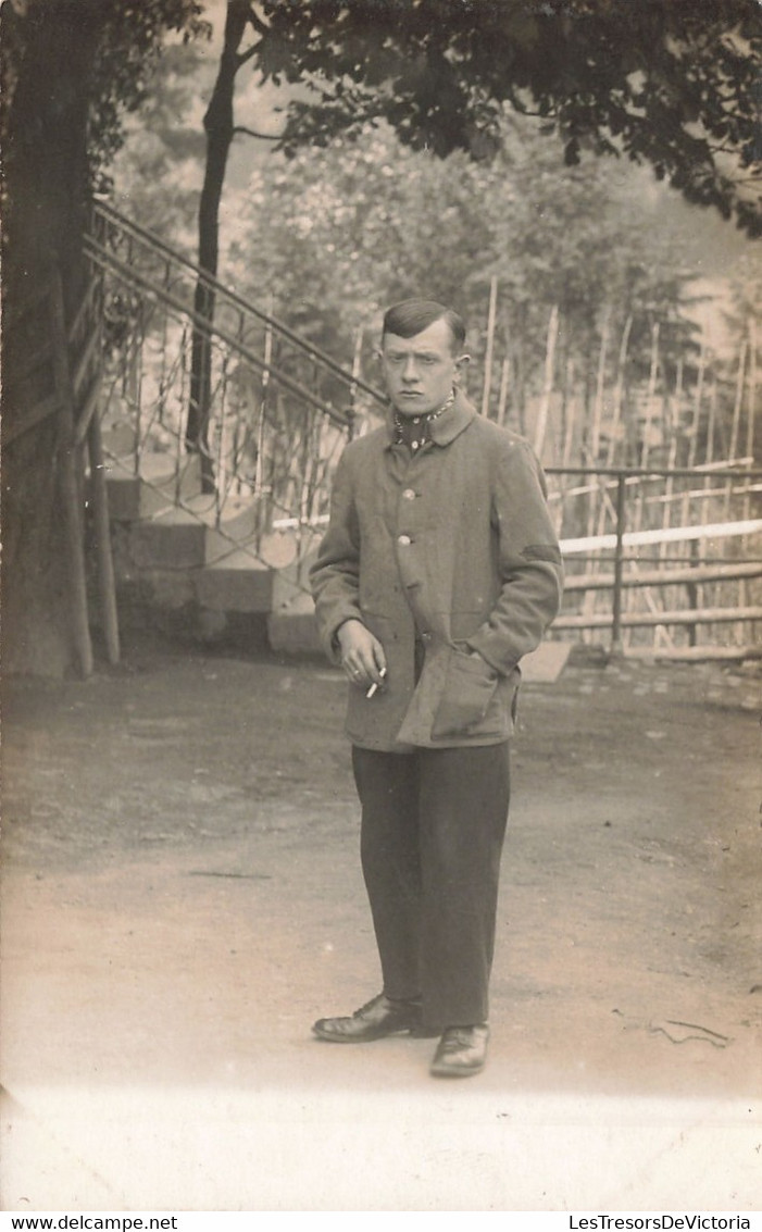 CPA - Militaria - Carte Photo - Identification Lucien Peyraud - Envoyé à Neuilly Sur Seine - Personaggi