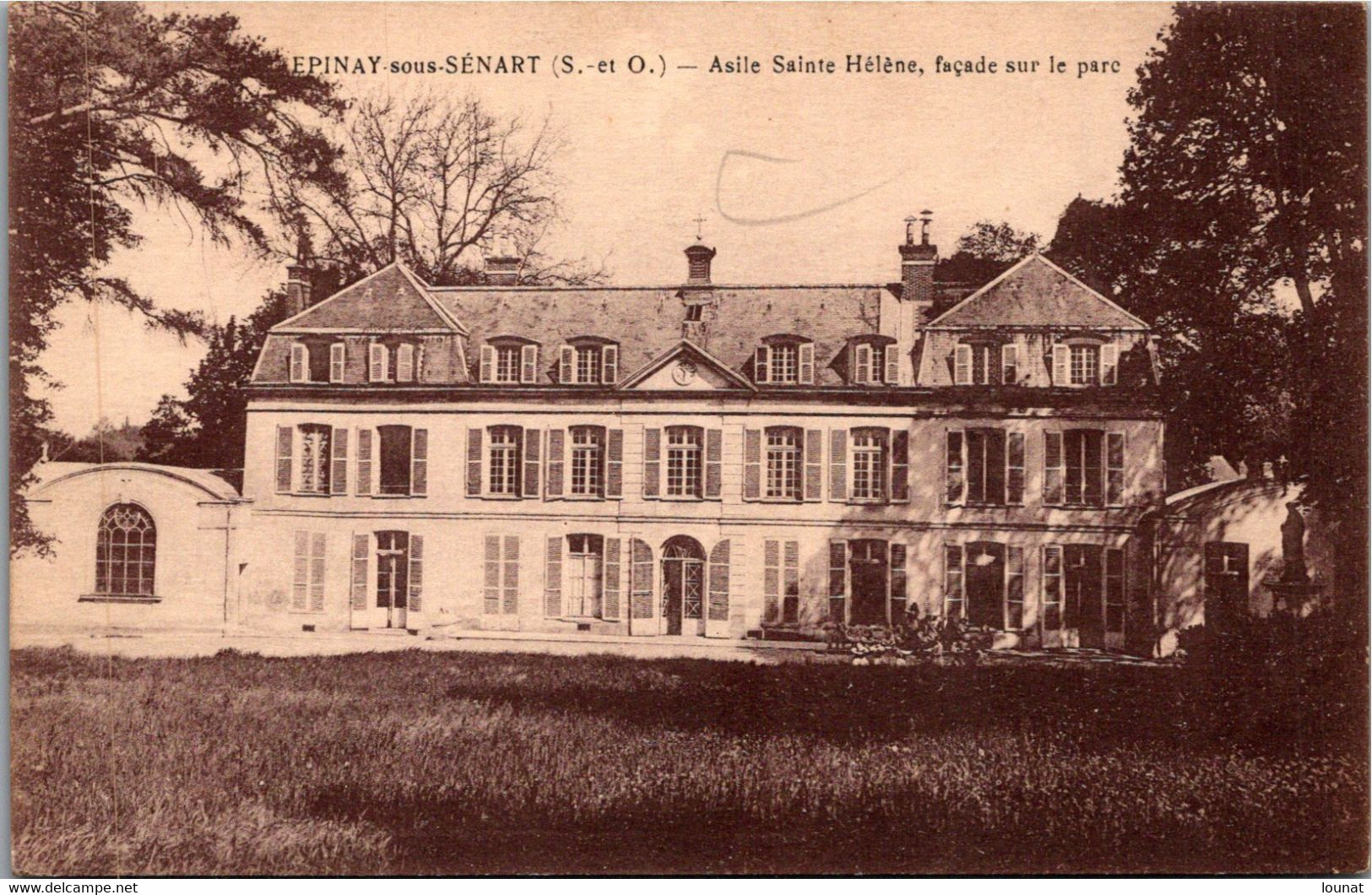 91 EPINAY Sous Sénard - Asile Sainte Hélène, Façade Sur Le Parc - Epinay Sous Senart