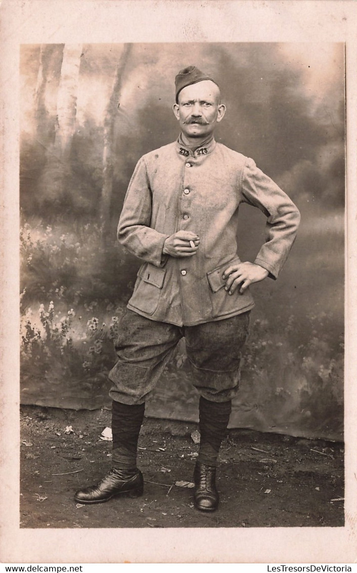 CPA - Militaria - Carte Photo - Identification Deseau Jean Baptiste - Envoyé à Pas De Calais - Personnages