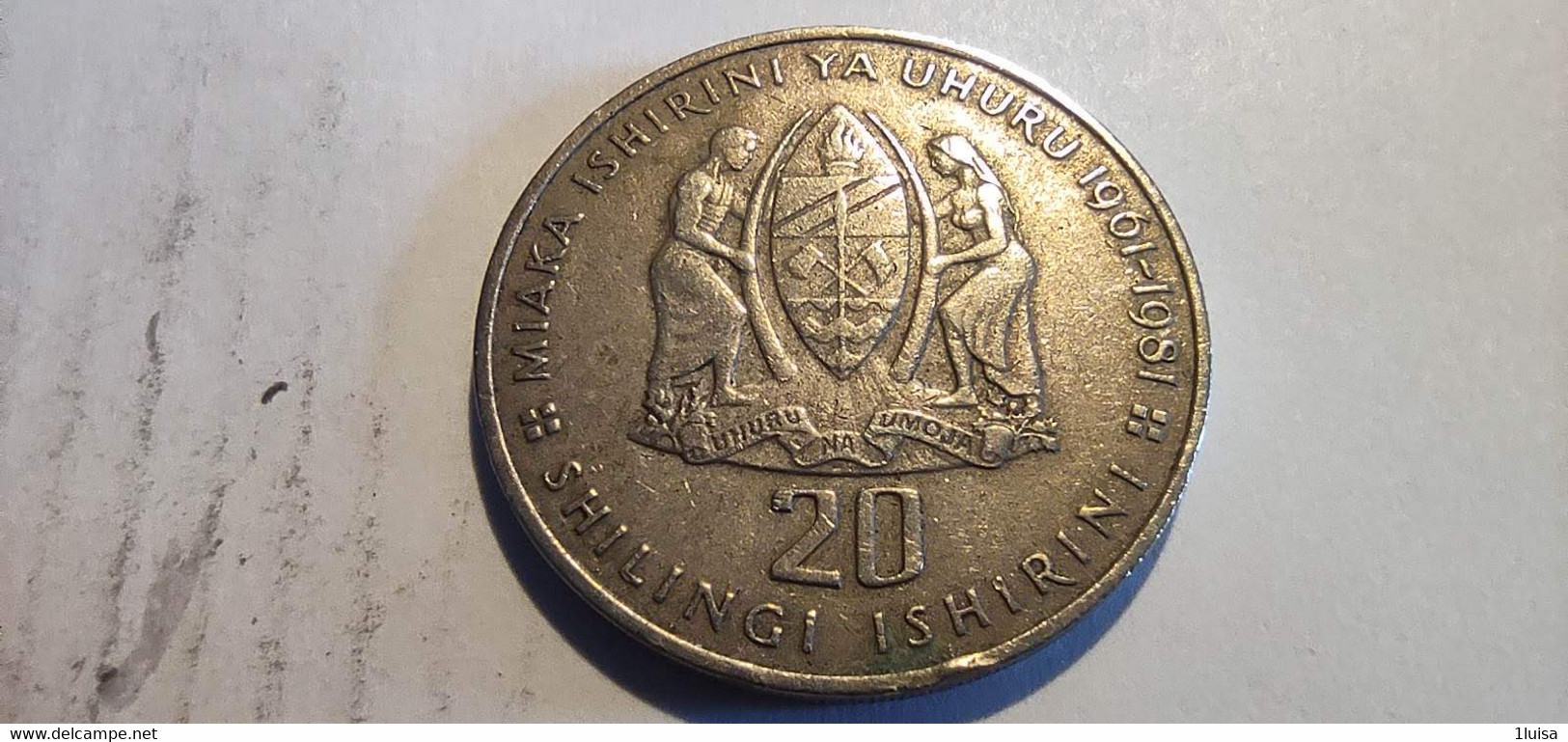 TANZANIA  20 Shillings 1981 - Tanzanie