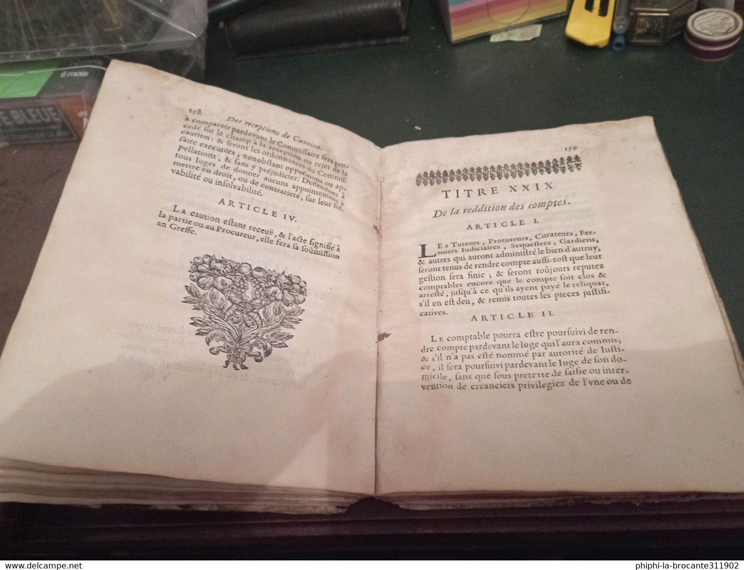 Ordonnance de LOUIS XIV ROY DE FRANCE ET DE NAVARRE