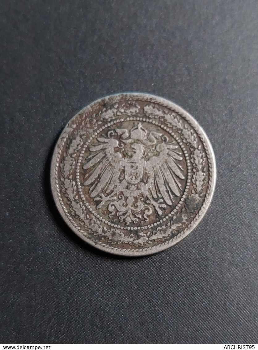 RARE.20 PFENNING.1890 J - 20 Pfennig