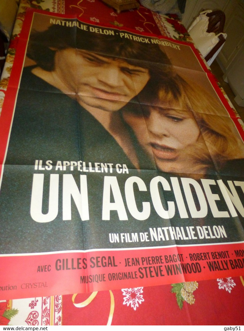 Ils Appellent ça Un Accident, Nathalie Delon, Affiche Originale Film 120 X 160 ; F09 - Afiches