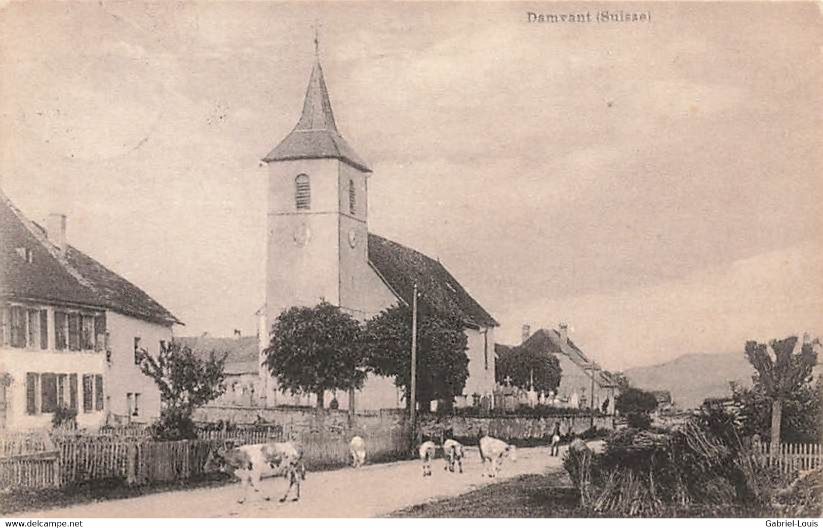 Damvant L'Eglise Vaches - Damvant