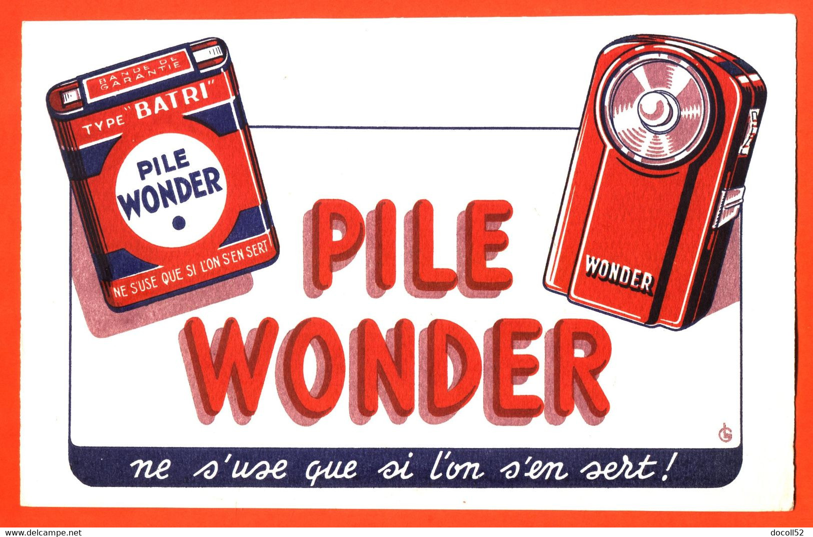 BUVARD PILE WONDER TYPE BATRI - Batterie