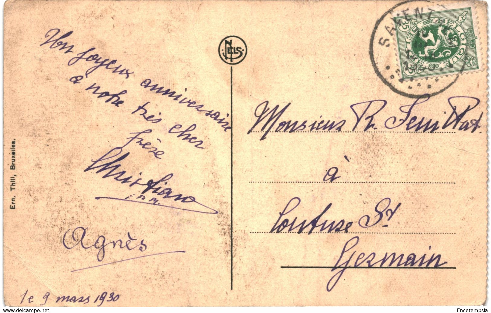 CPA Carte Postale Belgique Saventhem Pensionnat Des Religieuses Ursulines Le Musée 1930  VM62424 - Zaventem