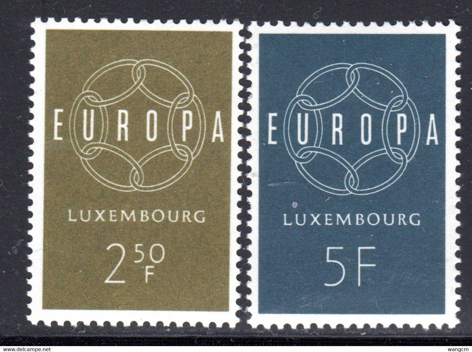 Luxembourg 1959 EUROPA Set Of 2 U/M MNH ** SG659/660 - 1959