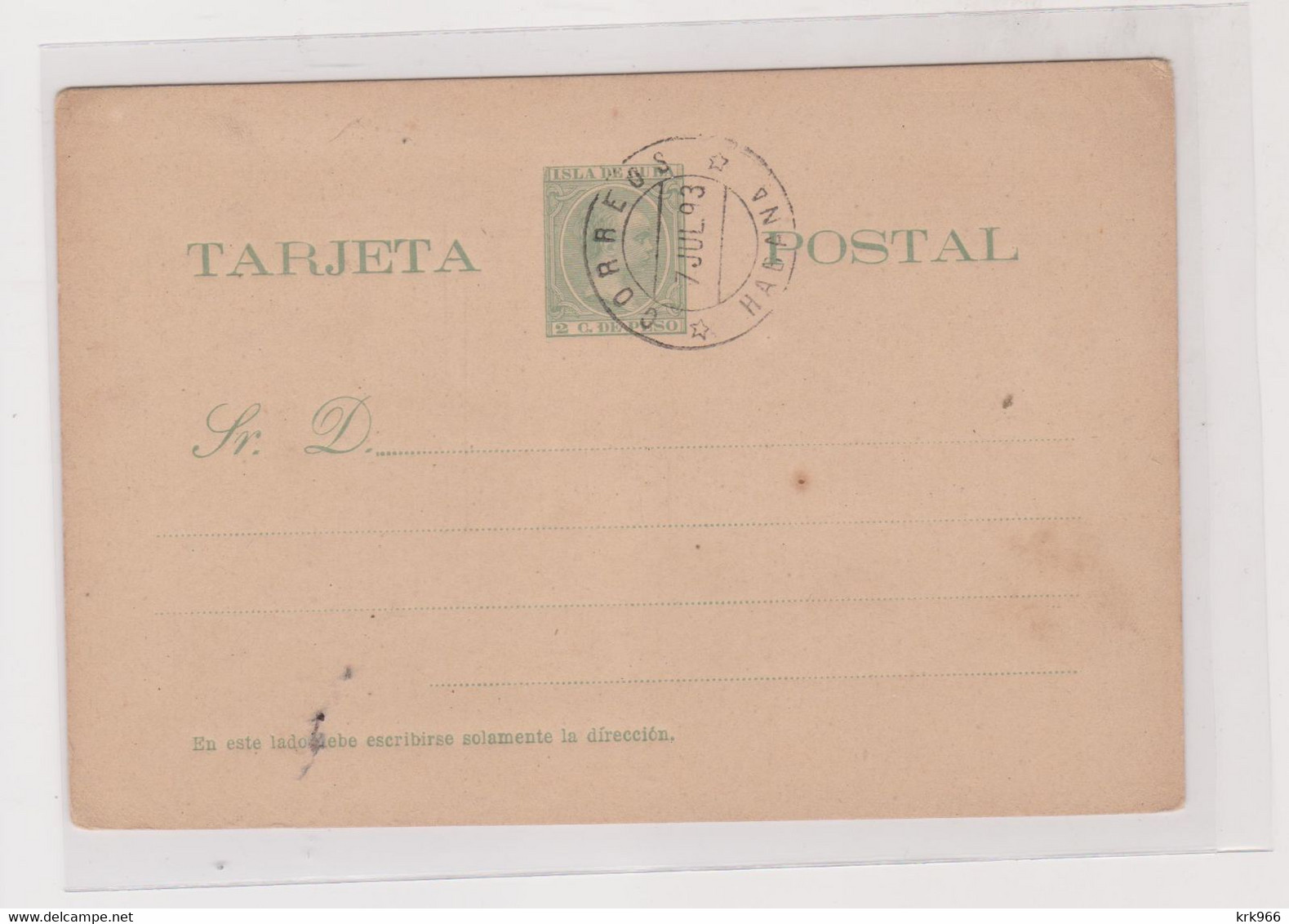 CUBA Postal Stationery - Lettres & Documents