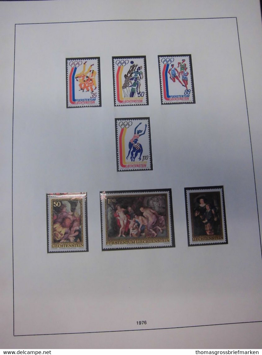 Sammlung Liechtenstein 1960-1978 postfrisch komplett auf SAFE Vordrucken (1322)