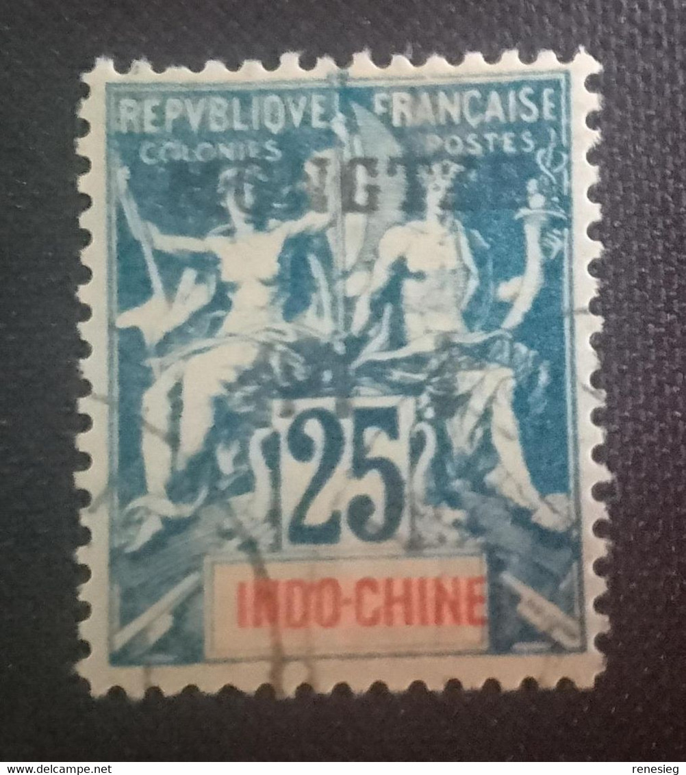 1903, Yv 8, 25c - Oblitérés