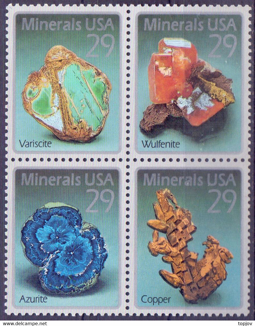 USA - MINERALES - GEOLOGY - **MNH - 1992 - Minéraux